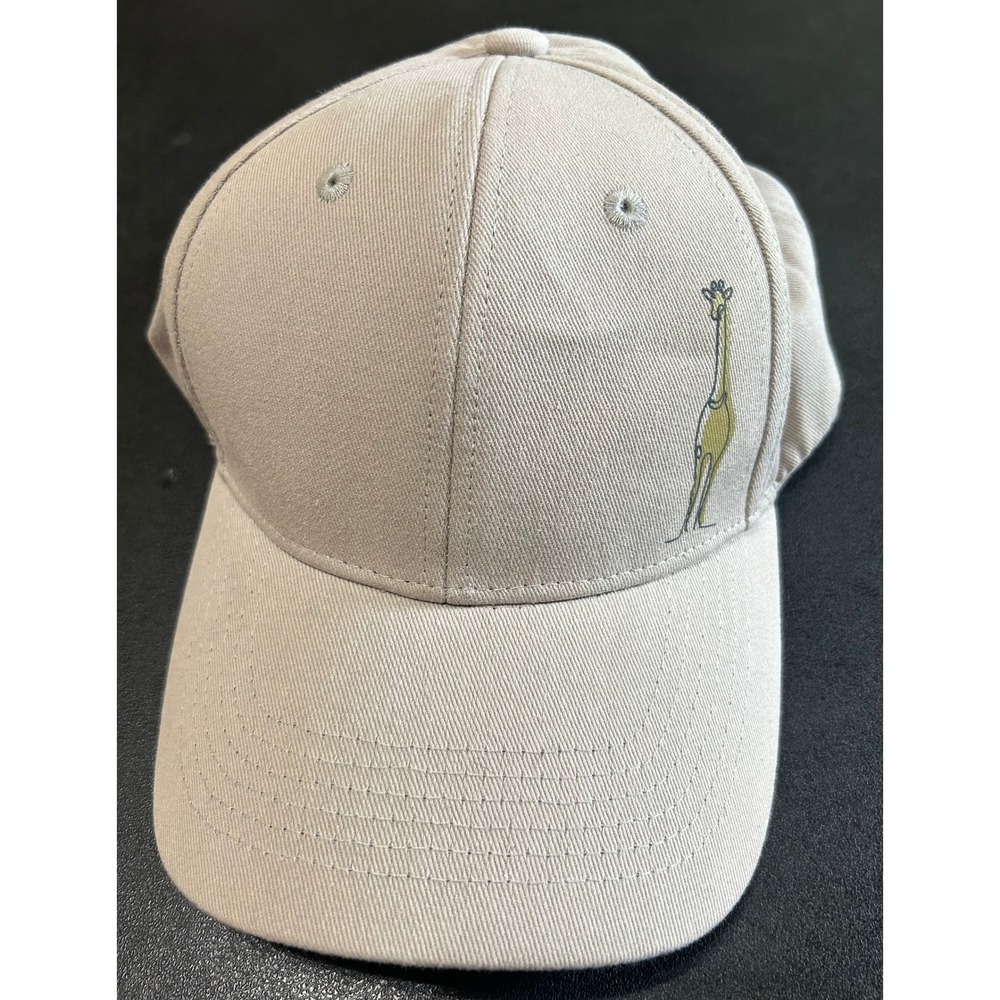 Abercrombie & Fitch Baseball Cap Men Khaki Giraffe Snapback Cotton Hat Quirky